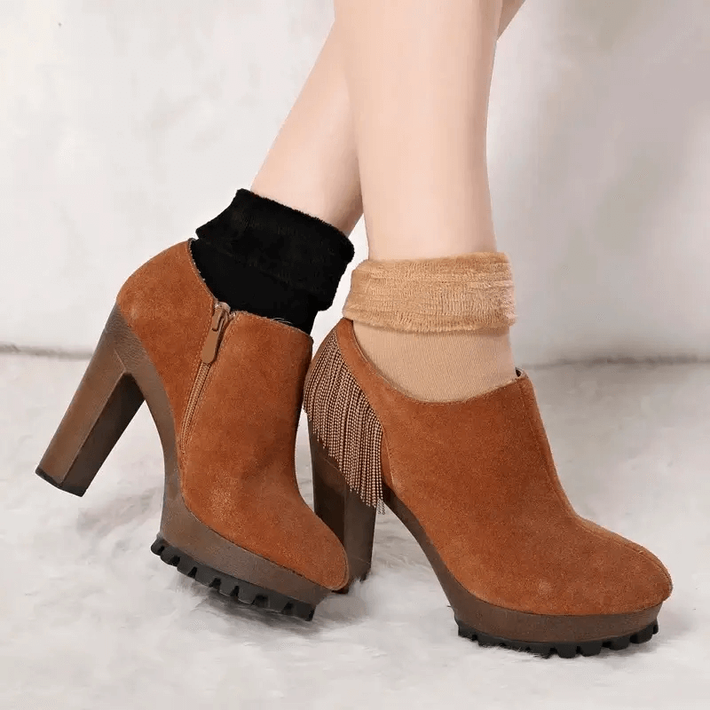 Meias Térmica Feminina de Inverno - Compre 2 Leve 5