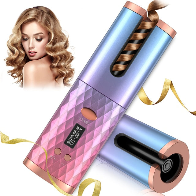 BrushPRO - Modelador de Cachos Sem Fio Portátil Profissional